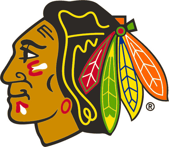 Chicago Blackhawks 1996 97-1998 99 Primary Logo iron on paper